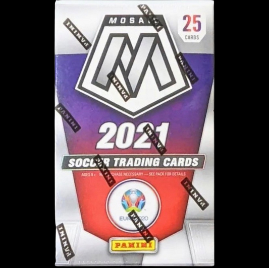 2020/21 Panini Mosaic UEFA Euro Soccer Cereal Box (Pulsar Parallels!)