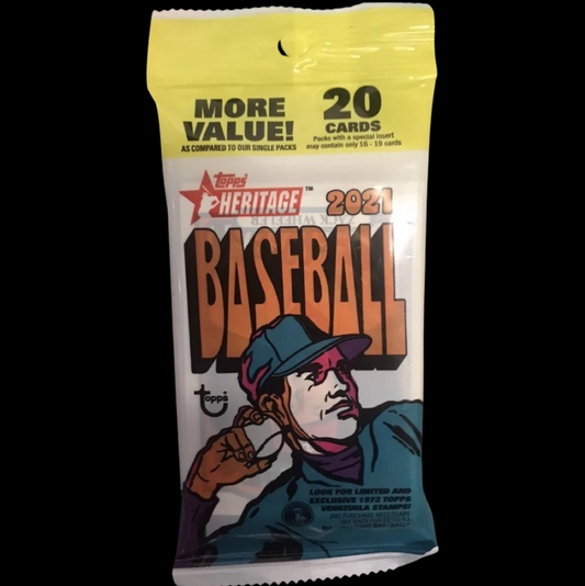 2021 Topps Heritage Baseball Value Fat Pack
