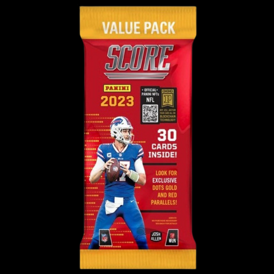 2023 NFL Score Trading Card Fat Pack