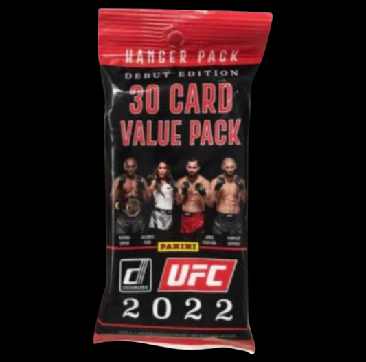 2022 Panini UFC Donruss Debut Edition Trading Card Hanger Pack