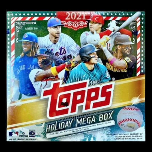 2021 Topps Cards Holiday Baseball Mega Box