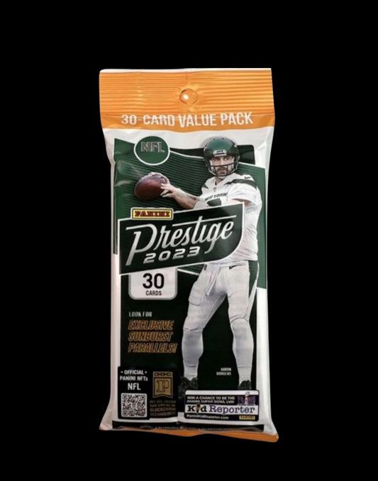 2023 NFL Prestige Football Trading Cards Fat Pack