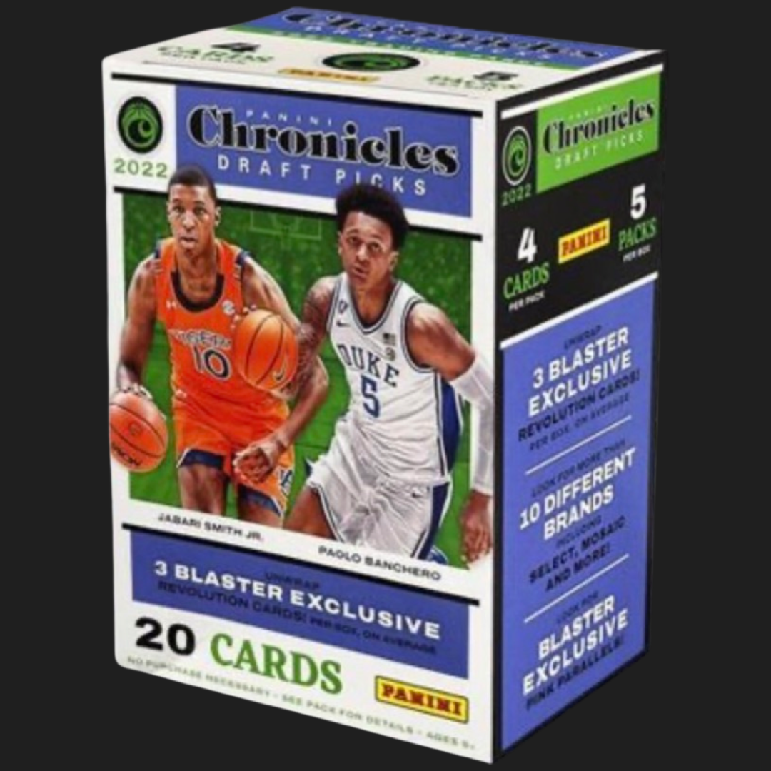 2022 Panini NBA Chronicles Draft Picks Basketball Blaster Box