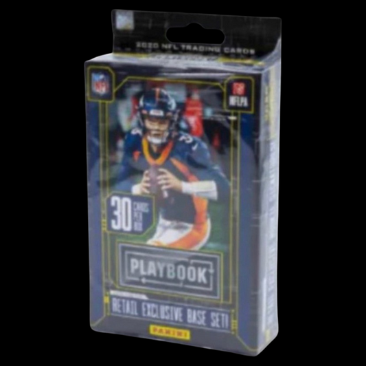 2020 Panini Playbook Football Hanger Box (Orange Parallels)