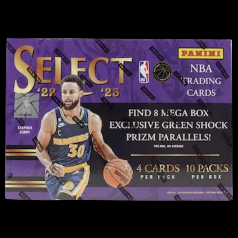 2022/23 Panini Select Basketball 40-Card Fanatics Mega Box (Green Shock)