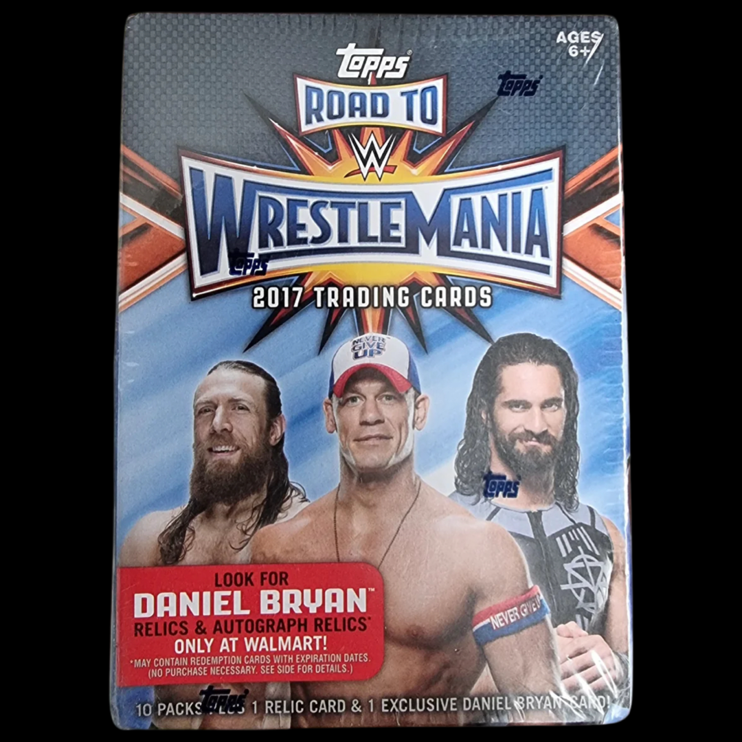 2017 TOPPS WWE ROAD TO WRESTLEMANIA BLASTER BOX