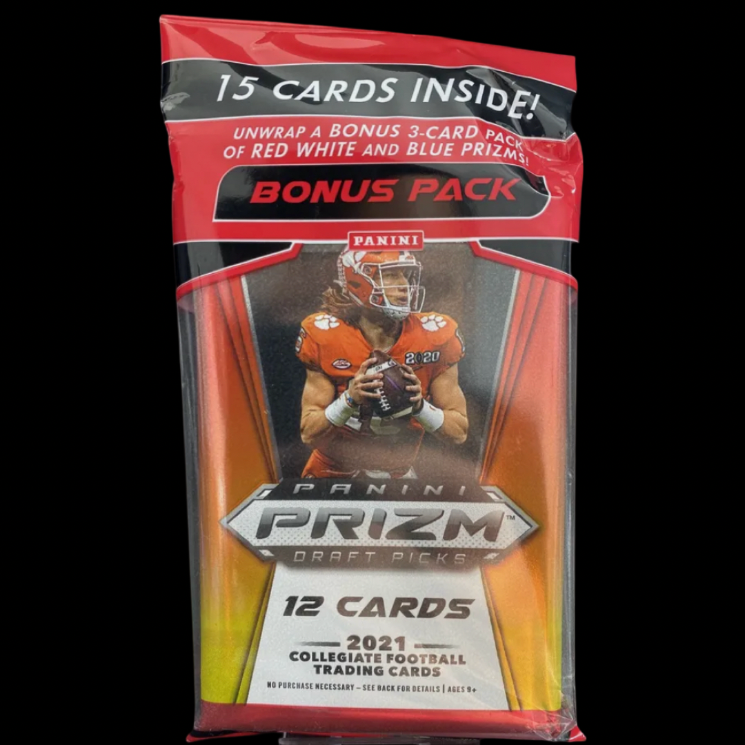 2021 Panini Prizm Draft Picks NFL Football Cello Fat Value Pack