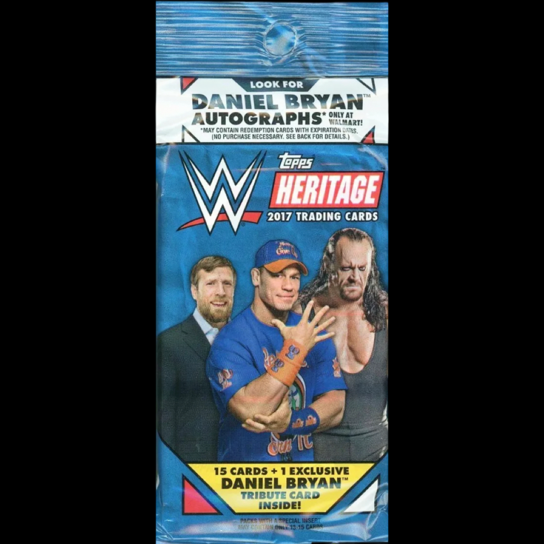 2017 Topps WWE Heritage Wrestling Fat Pack