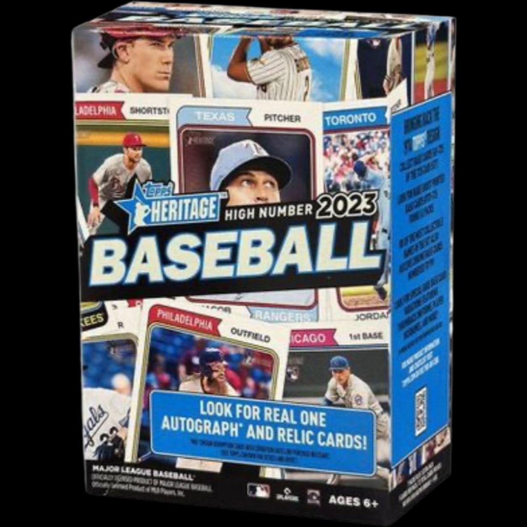 2023 Topps MLB Heritage High Number Blaster Box