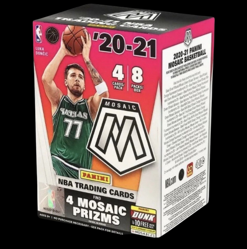 2020/21 Panini Mosaic Basketball Blaster Box