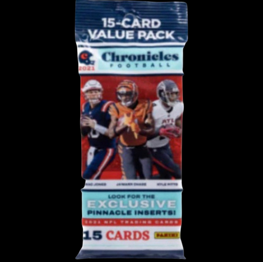 2021 Panini Chronicles Football 15-Card Jumbo Value Pack