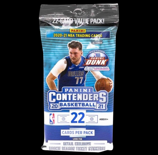 2020/21 Panini Contenders NBA Basketball Fat Pack