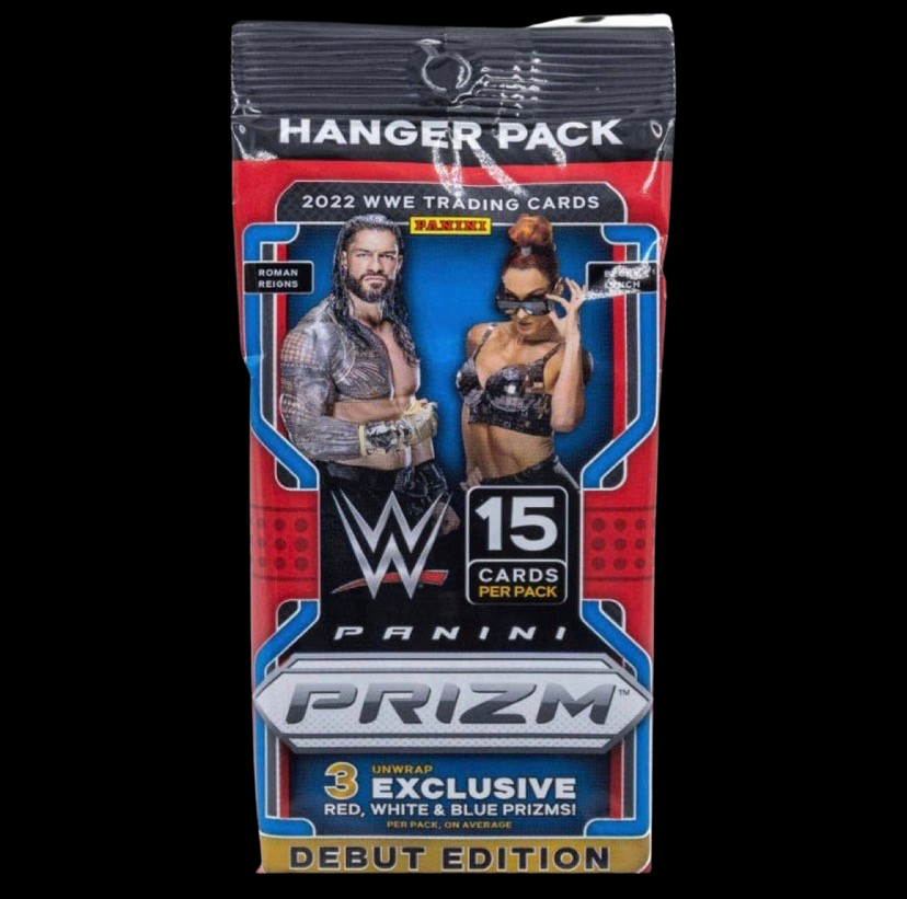 2022 Panini WWE Prizm Wrestling Jumbo Value Pack (Red, White, & Blue Prizms!)