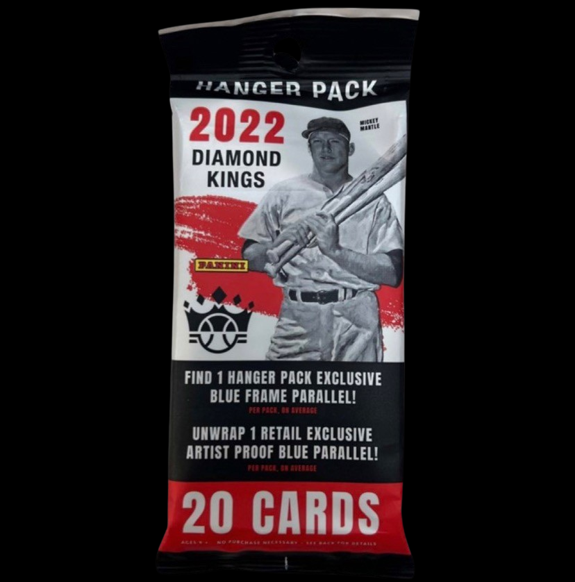 2022 Panini Baseball Diamond Kings Trading Card Hanger Pack