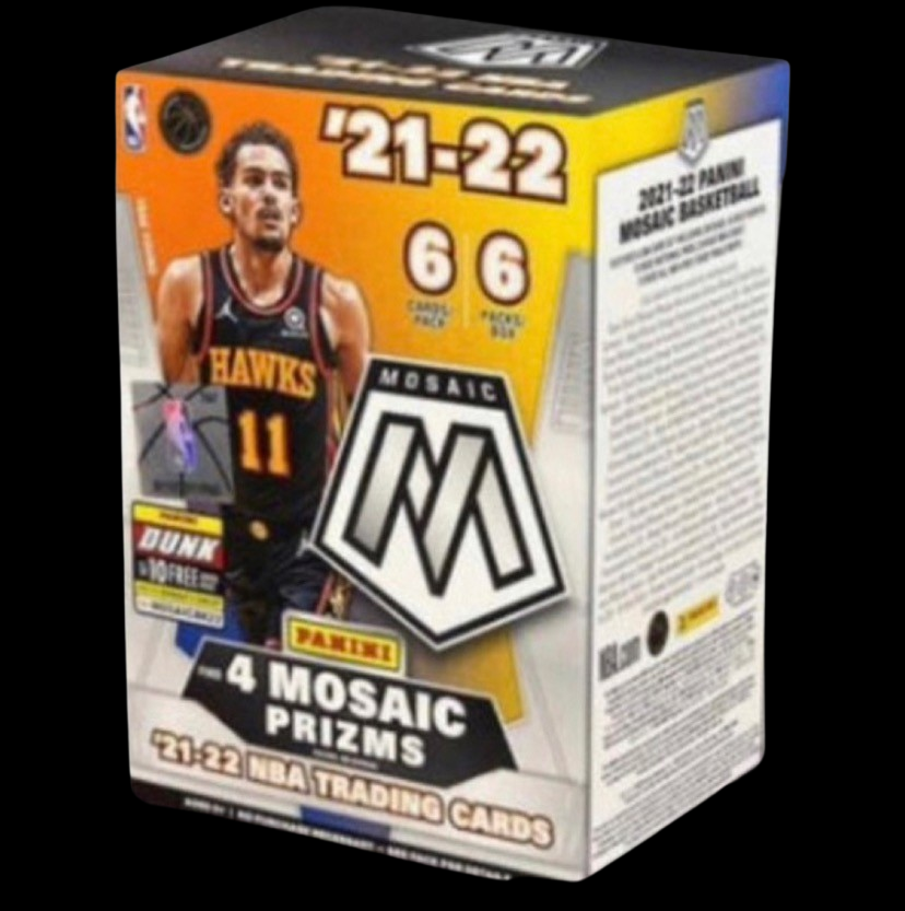 2021-22 Panini NBA Mosaic Basketball Blaster Box – Elite Cards UK