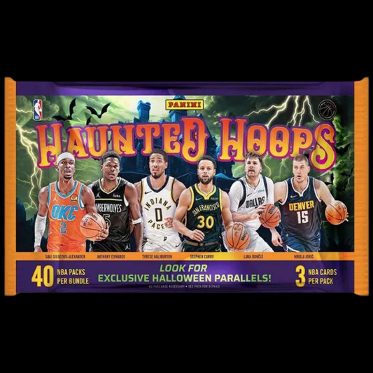 Panini NBA Haunted Hoops Basketball Trading Card Booster Bundle